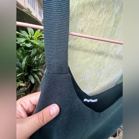 Green knitted dress - Picture 5 of 6